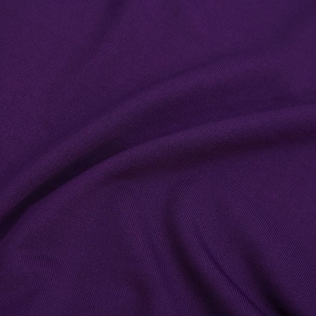 WOMEN'S SHORT SLEEVE PLEATED LACE-UP T-SHIRT (PURPLE, SIZE S/M/L/XL)