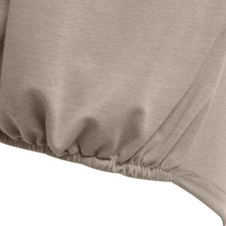 WOMEN'S PLUNGING NECK POCKET DESIGN TANK TOP (KHAKI, SIZE S/M/L/XL)
