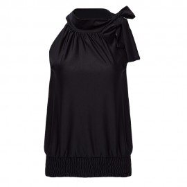 SEXY HALTER LACE-UP TOP (BLACK, SIZE S/M/L/XL)