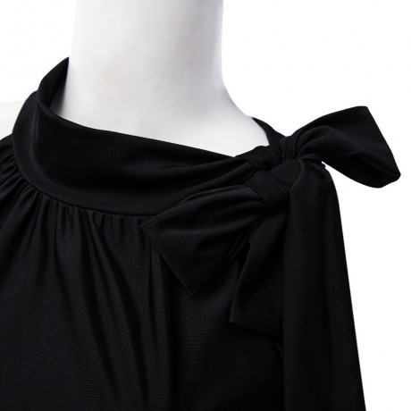 SEXY HALTER LACE-UP TOP (BLACK, SIZE S/M/L/XL)