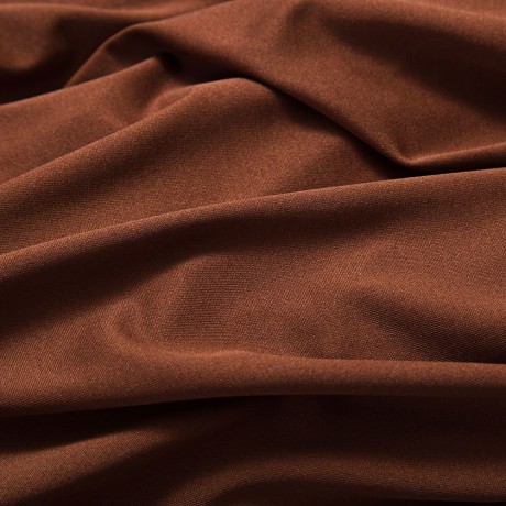 DEEP V COLLAR CROSS LONG SLEEVE COTTON BLEND PULLOVER T-SHIRT (COFFEE, SIZE S/M/L/XL)