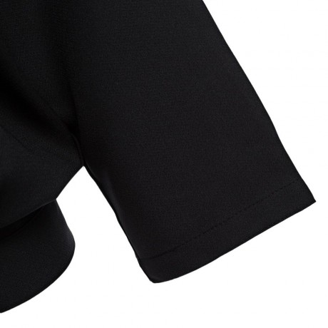 WOMEN'S BAT SLEEVE LOOSE SLIT BACK KNOTTED BLOUSE (BLACK, SIZE S/M/L)