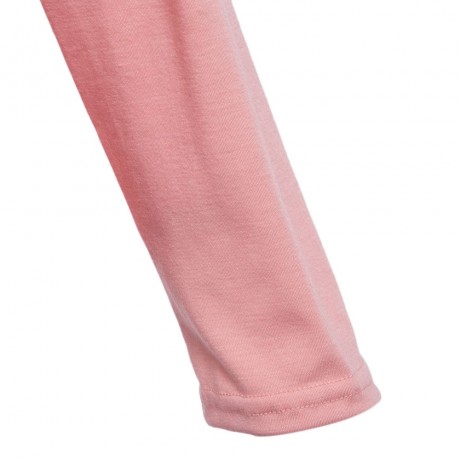 ROUND COLLAR FLOUNCED PURE COLOR BACKLESS BLOUSE (PINK, SIZE S/M/L/XL)