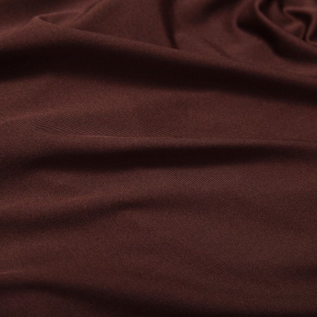 SCOOP COLLAR DRAPED ZIPPERED T-SHIRT (COFFEE, SIZE S/M/L/XL)