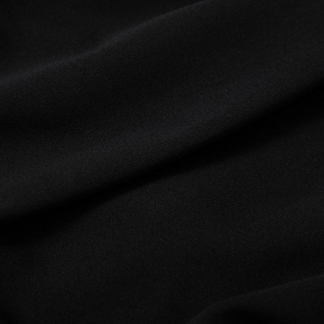 WOMEN'S ASYMMETRICAL LONG SLEEVE BLOUSE (BLACK, SIZE S/M/L/XL)