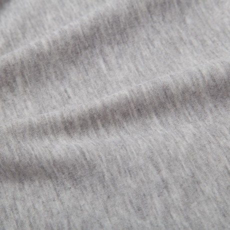 WOMEN'S LONG SLEEVE SIDE BANDAGE DESIGN TOP CROP (LIGHT GRAY, SIZE S/M/L)