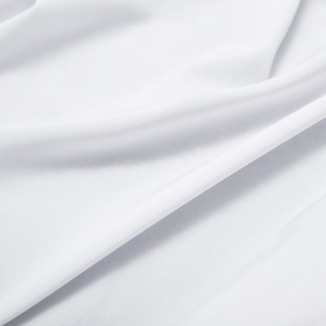 CASUAL TURN-DOWN COLLAR LONG SLEEVE BANDAGE DESIGN PURE COLOR BLOUSE (WHITE, SIZE S/M/L/XL