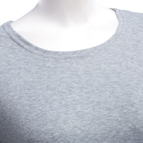 TRENDY ROUND NECK LONG SLEEVE ZIPPER DESIGN PURE COLOR SHEATHY BOTTOM WOMEN BLOUSE (LIGHT 