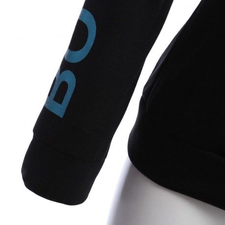 WOMEN'S CASUAL LONG SLEEVE LETTER PRINT T-SHIRT (BLACK, SIZE M/L/XL)