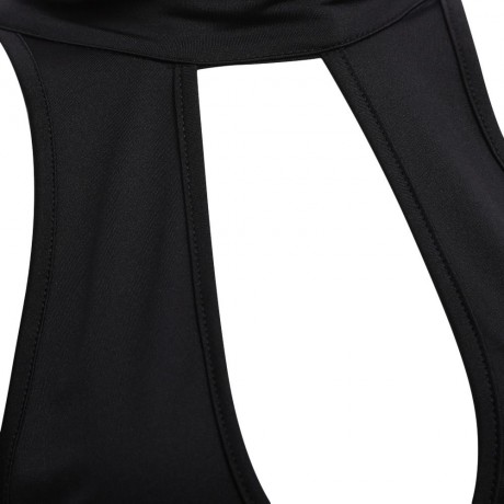 WOMEN'S LONG SLEEVE HOLLOW OUT CROP TOP (BLACK, SIZE S/M/L/XL)