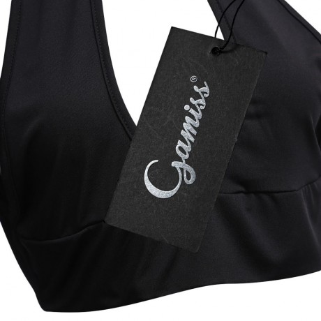 WOMEN'S LONG SLEEVE HOLLOW OUT CROP TOP (BLACK, SIZE S/M/L/XL)