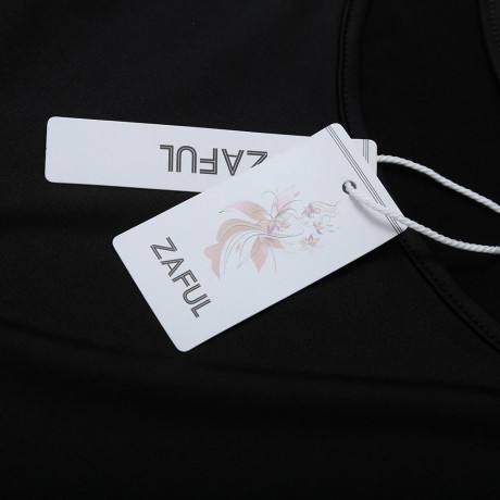 WOMEN CASUAL SLEEVELESS U NECK TANK TOP (BLACK, SIZE S/M/L/XL)
