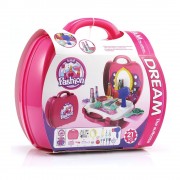 21PCS BABY KIDS MINI SIMULATION MAKEUP TOOLS BOX EDUCATIONAL PRETEND PLAY TOY GIFT