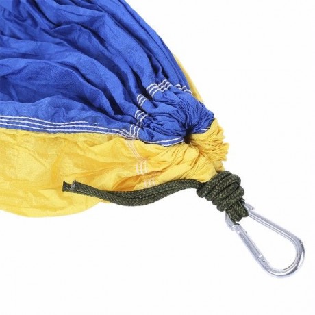 260 X 140CM INDOOR PARACHUTE FABRIC MOSQUITO NET HAMMOCK TWO PEOPLE OUTDOOR CAMPING EQUIPM