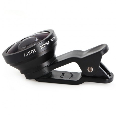 LQ - 003 MULTI-COATING GLASS 3-IN-1 FISHEYE MACRO 0.4X SUPER WIDE ANGLE LENS FOR SMARTPHON