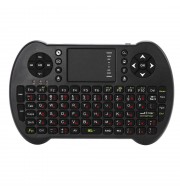 S501 MINI 2.4GHZ WIRELESS QWERTY KEYBOARD AIR MOUSE COMBO (BLACK, RUSSIAN VERSION)