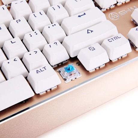 S300 PROFESSIONAL MECHANICAL HAND-FEEL BLUE AXIS USB WIRED GAMING KEYBOARD WITH BACKLIGHT