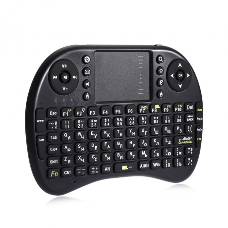 BACKLIGHT 92 KEYS MINI WIRELESS HANDHELD KEYBOARD ENGLISH VERSION TOUCHPAD FOR PC ANDROID 