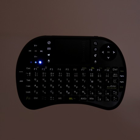 BACKLIGHT 92 KEYS MINI WIRELESS HANDHELD KEYBOARD ENGLISH VERSION TOUCHPAD FOR PC ANDROID 