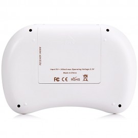 M2S 2.4GHZ WIRELESS QWERTY KEYBOARD TOUCHPAD WITH RECEIVER (WHITE, ENGLISH VERSION)