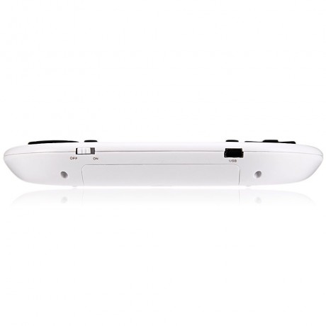 M2S 2.4GHZ WIRELESS QWERTY KEYBOARD TOUCHPAD WITH RECEIVER (WHITE, ENGLISH VERSION)