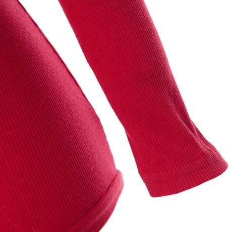 SEXY PLUNGING NECK LONG SLEEVE SKINNY LADIES ROMPER (WINE RED, SIZE S/M/L/XL)