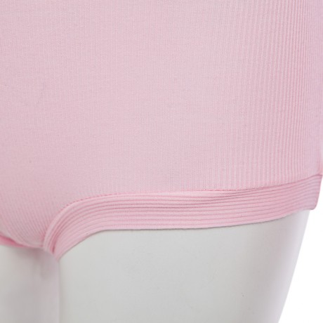 SEXY PLUNGING NECK LONG SLEEVE SKINNY LADIES ROMPER (PINK, SIZE S/M/L/XL)
