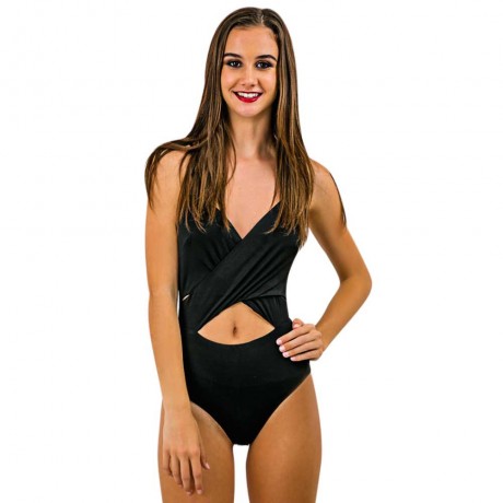 WOMEN'S SEXY SPAGHETTI STRAP BACKLESS ROMPER (BLACK, SIZE S/M/L/XL) 