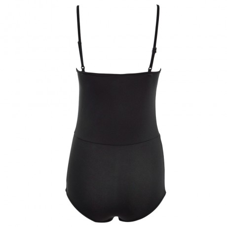 WOMEN'S SEXY SUSPENDER OFF-THE-SHOULDER HIGH WAIST ROMPER (BLACK, SIZE S/M/L/XL)
