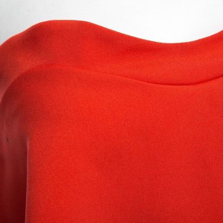 WOMEN'S SEXY STRAPLESS FLOUNCE HIGH WAIST LOOSE ROMPER (RED, SIZE S/M/L/XL)