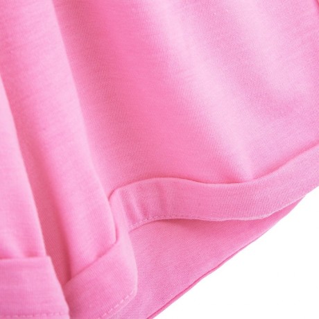 CASUAL V-NECK SLEEVELESS BUTTON ELASTIC WAIST POCKET ROMPER FOR WOMEN (PINK, SIZE S/M/L/XL