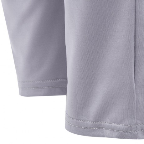 WOMEN'S ELASTIC WAIST POCKET STRAIGHT JUMPSUIT (SMOKY GRAY, SIZE S/M/L/XL)