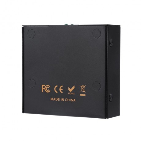 2 PORT HDMI SWITCH SWITCHER SPLITTER (BLACK, UK PLUG)