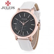 JULIUS JA - 888 WOMEN QUARTZ WATCH ARTIFICIAL DIAMOND DIAL SOLID MIRROR 3ATM WRISTWATCH (W