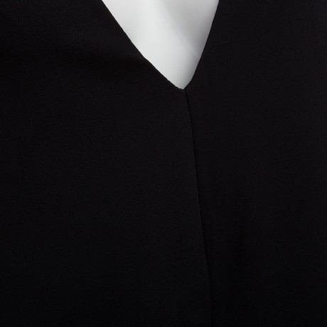 WOMEN'S V-NECK LOOSE-FITTING ROMPER (BLACK, SIZE S/M/L/XL)