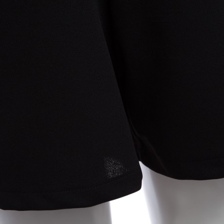 WOMEN'S V-NECK LOOSE-FITTING ROMPER (BLACK, SIZE S/M/L/XL)