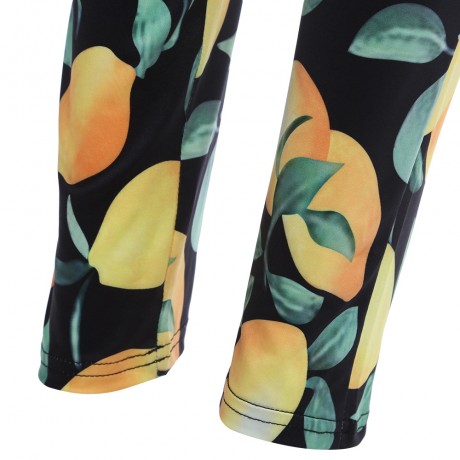 WOMEN'S 2PCS FASHION SLEEVELESS CROP TOP SHEATHY PANTS (YELLOW AND BLACK, SIZE S/M/L/XL)