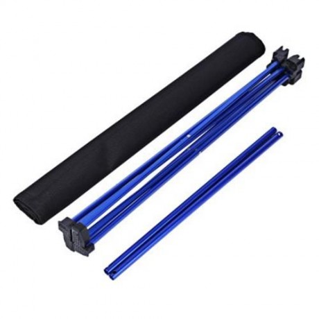 DK - 1 ALUMINUM ALLOY TABLE FOLDING DESK OUTDOOR CAMPING ACCESSORY (DEEP BLUE)