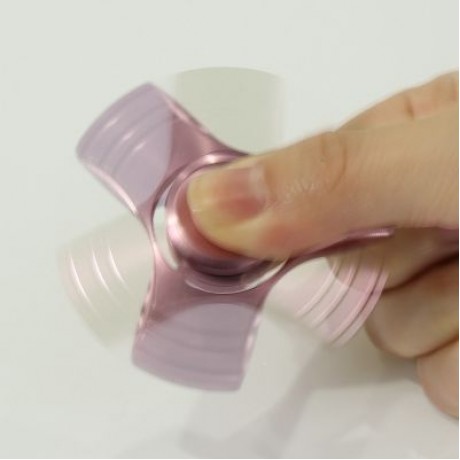 HAND SPINNING FIDGET TOY FINGER GYRO (ROSE GOLD)