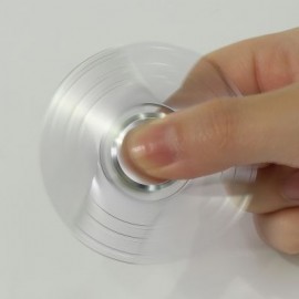 HAND SPINNING FIDGET TOY FINGER GYRO (SILVER)