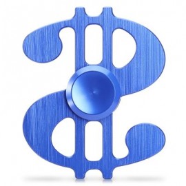 DOLLAR STYLE ALUMINUM ALLOY ADHD FIDGET HAND SPINNER (BLUE)