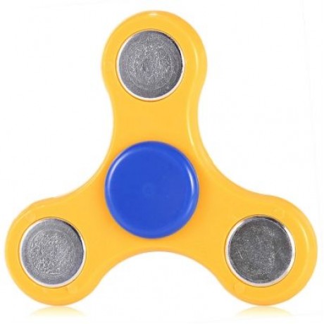 GYRO STRESS RELIEVER PRESSURE REDUCING TOY (YELLOW)