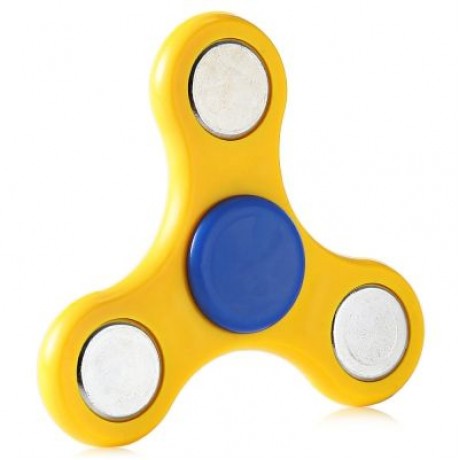 GYRO STRESS RELIEVER PRESSURE REDUCING TOY (YELLOW)