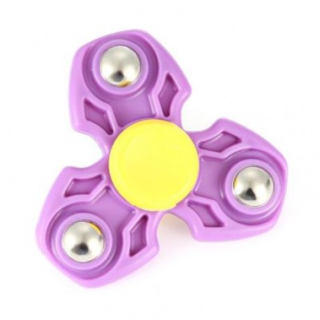 ABS DURABLE GYRO STRESS RELIEVER PRESSURE REDUCING TOY (PURPLE)