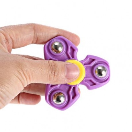 ABS DURABLE GYRO STRESS RELIEVER PRESSURE REDUCING TOY (PURPLE)