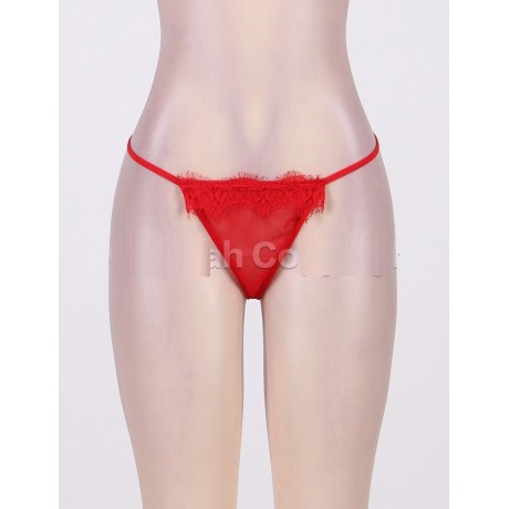 PLUS SIZE / SAIZ BESAR BABYDOLL SET (RED, SIZE XL/3XL)