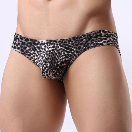 MEN'S SEXY THONG (LEOPARD, SIZE M/L/XL)
