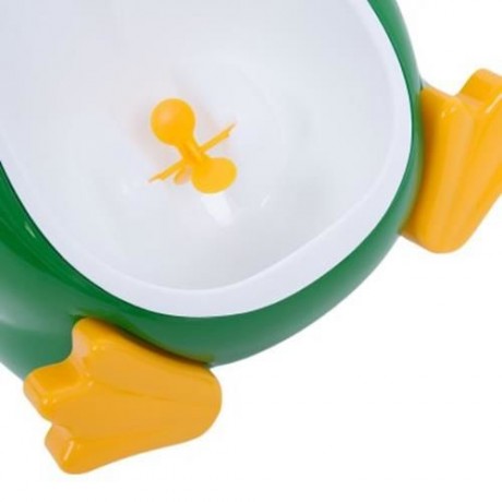 SEPARABLE SUSPENSIBLE LOVELY PENGUIN SHAPE BOYS STANDING URINAL (GREEN)