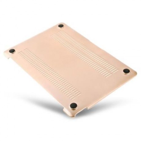 HOCO SIMPLE STYLE ULTRA SLIM PC HARD FULL BODY CASE FOR MACBOOK 12 INCH (GOLDEN)