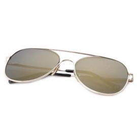 STYLISH FEMALE HOLLOW DESIGN COLOR COATED METAL FRAME SUNGLASSES (#1)